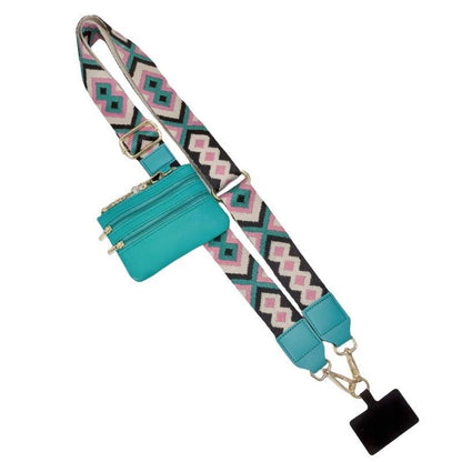 ?Phone Strap with Zippered Pouch - Seldom Seen Styles