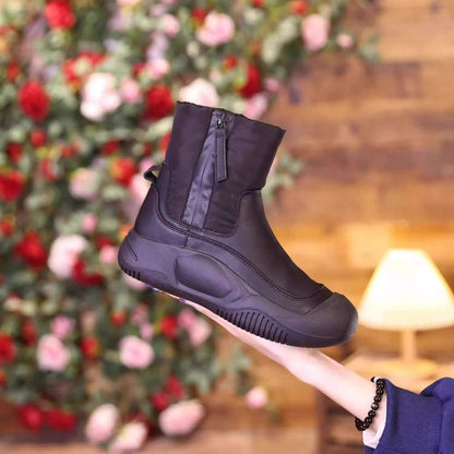 Women's winter velvet thickened non-slip warm Martin boots - Seldom Seen Styles