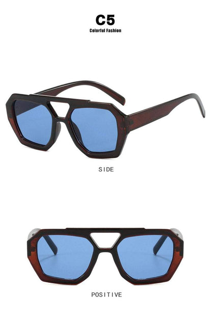 Women's Retro Personalized Irregular Sunglasses - Seldom Seen Styles