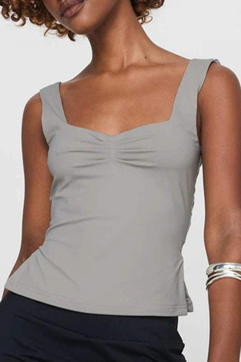 Women's Casual Sleeveless Backless Camisole T-shirt - Seldom Seen Styles