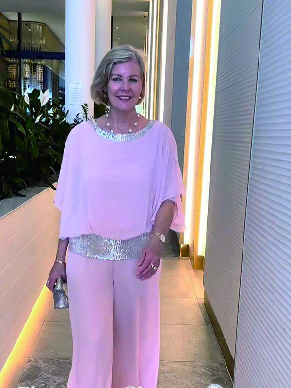 Women's chiffon sequin patchwork suit - Seldom Seen Styles