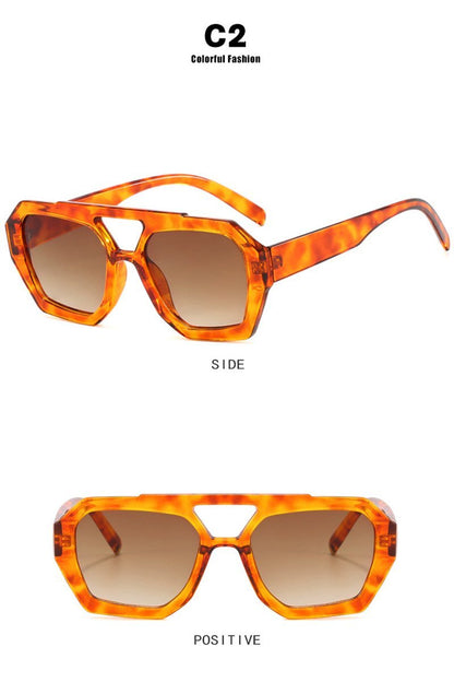 Women's Retro Personalized Irregular Sunglasses - Seldom Seen Styles