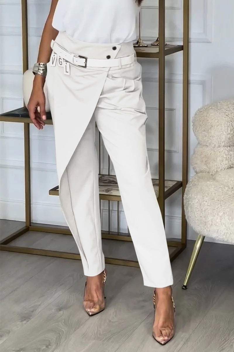 Women's Irregular Design Casual Trousers - Seldom Seen Styles