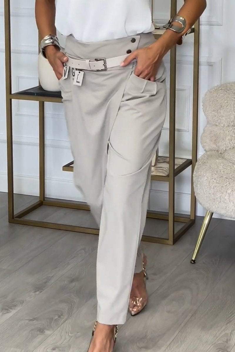 Women's Irregular Design Casual Trousers - Seldom Seen Styles