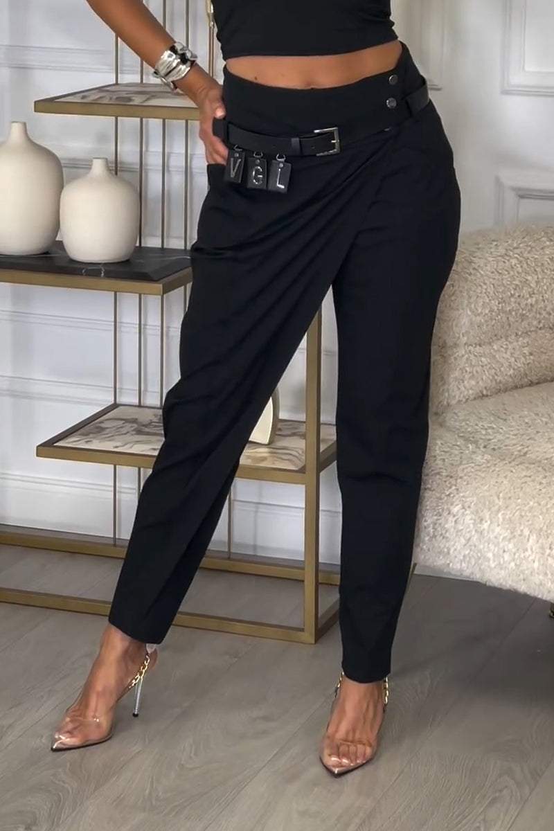 Women's Irregular Design Casual Trousers - Seldom Seen Styles