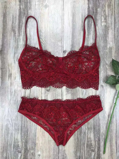 Never Ever Lace 2 Piece Set - Lingerie - Seldom Seen Styles