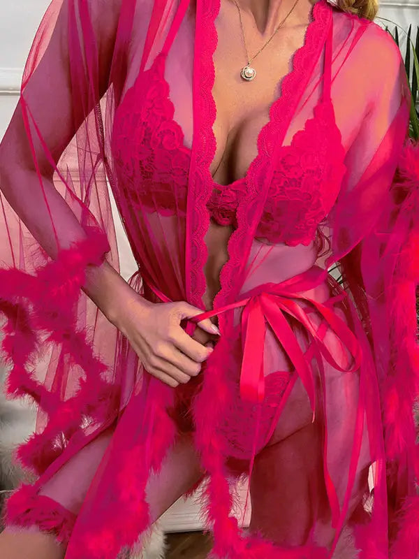 If Only Sheer Mesh Babydoll - Seldom Seen Styles