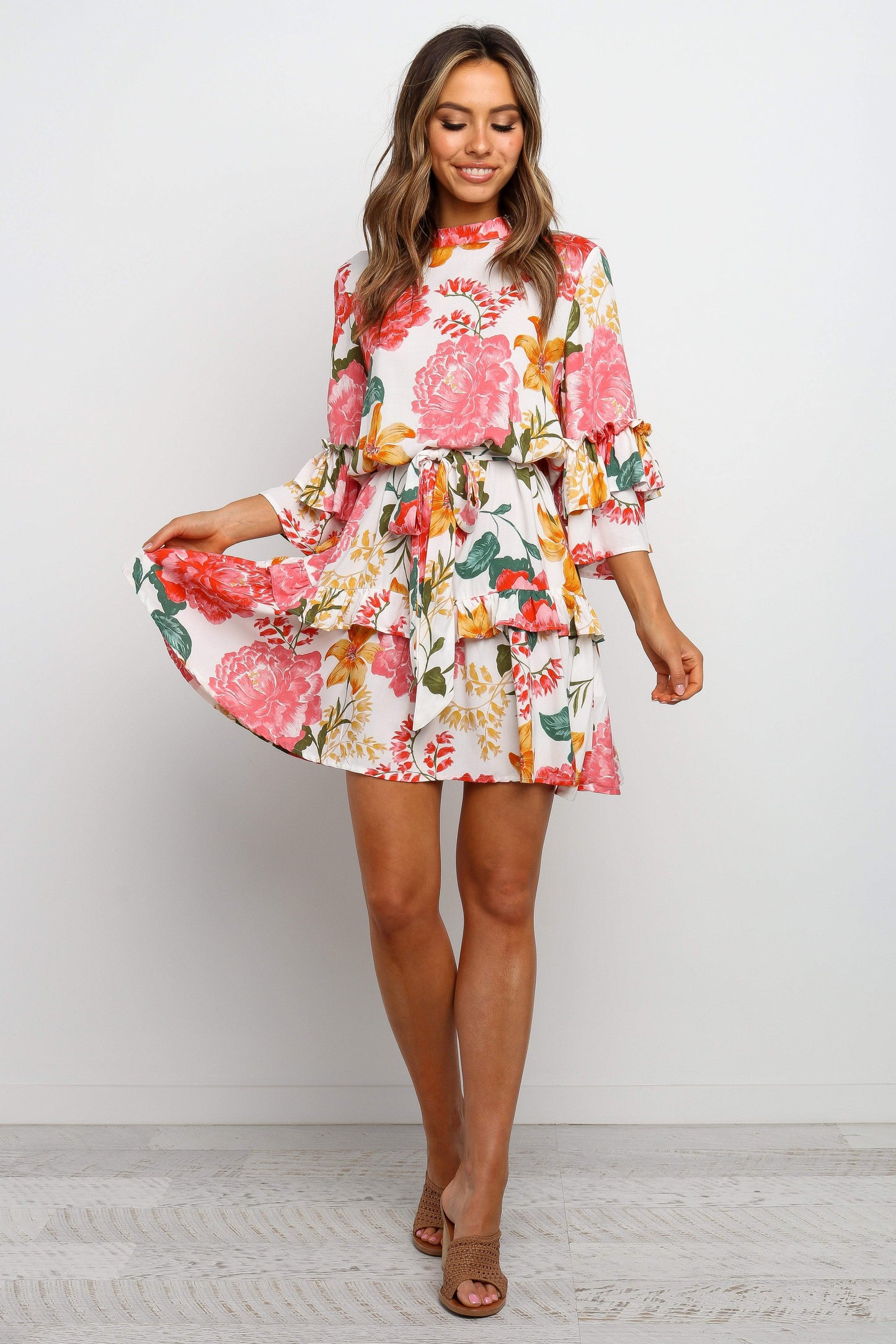 Petal and Pup USA DRESSES Peta Dress - White