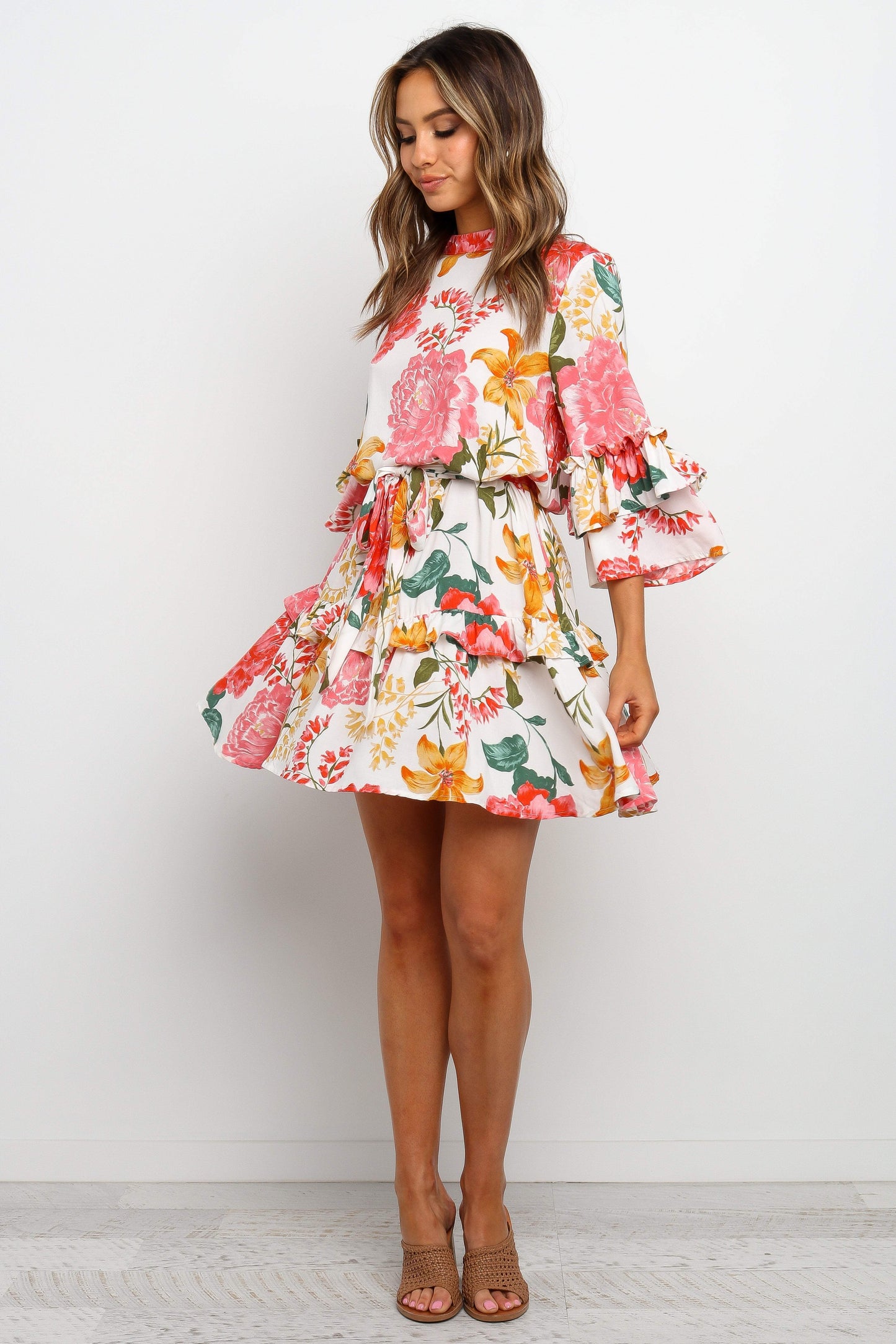 Petal and Pup USA DRESSES Peta Dress - White L