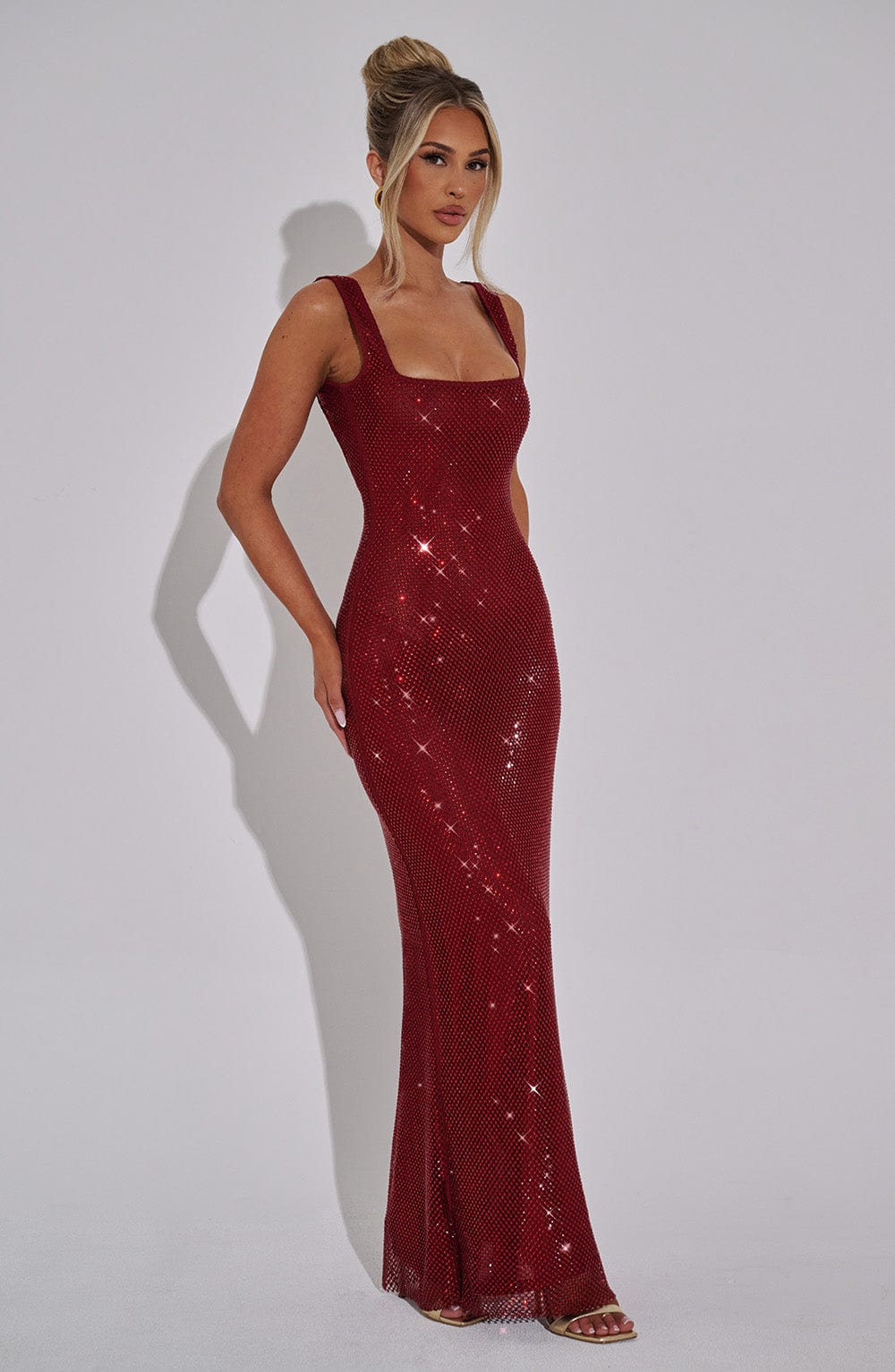 Petra Maxi Dress - Wine - Seldom Seen Styles
