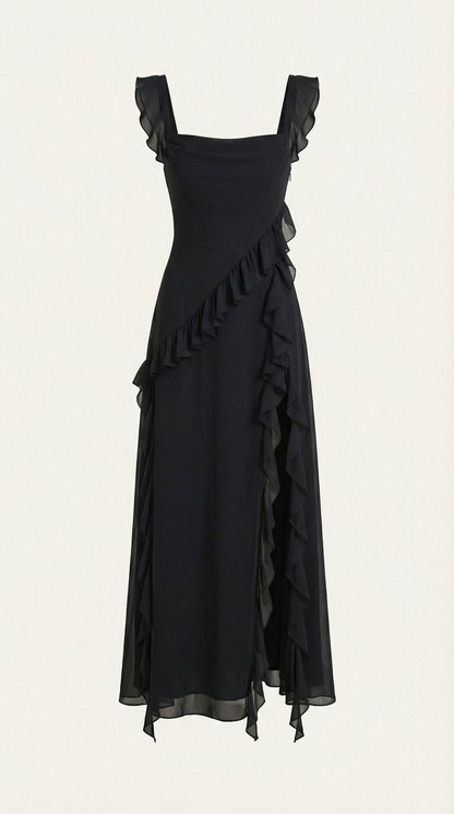 Susan Ruffled Maxi Dress