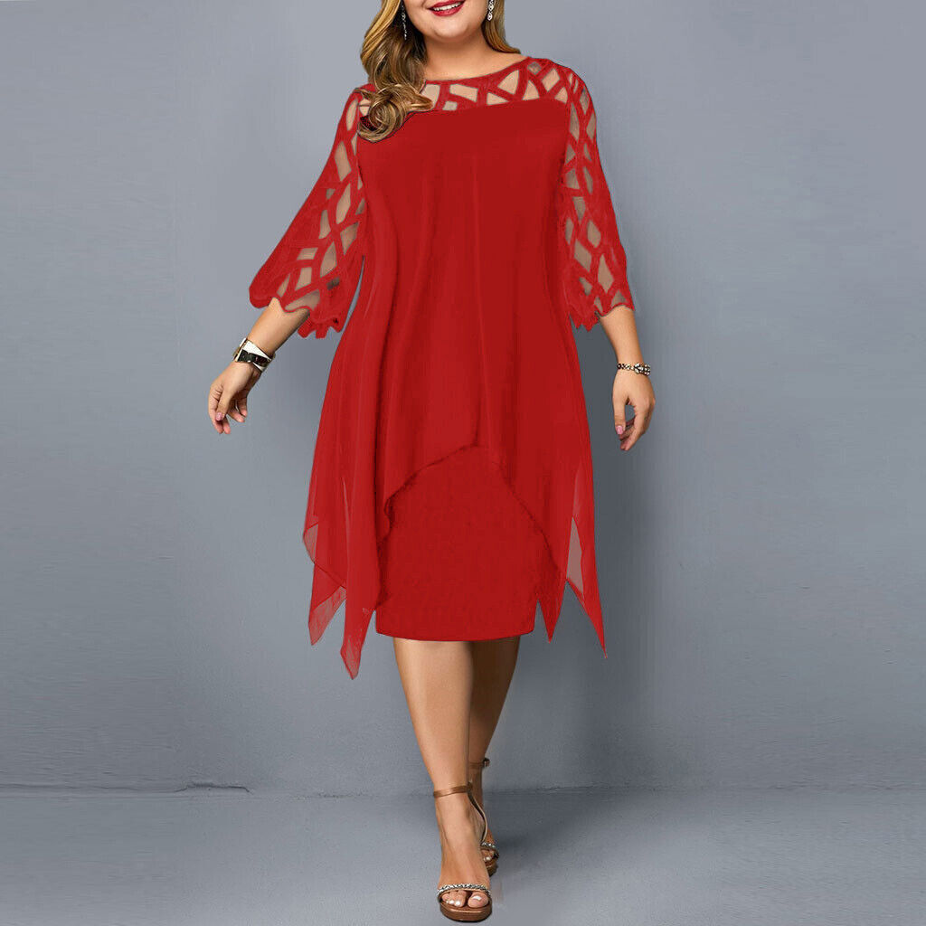 Isabel | Chic Plus Size Midi Dress For Modern Women - Seldom Seen Styles