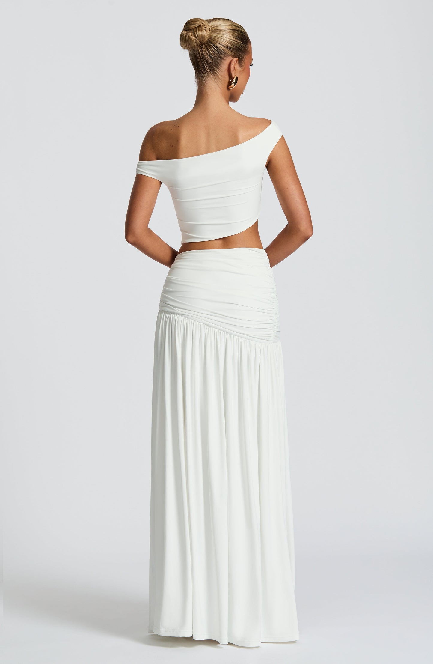 Saira Maxi Skirt - White - Seldom Seen Styles