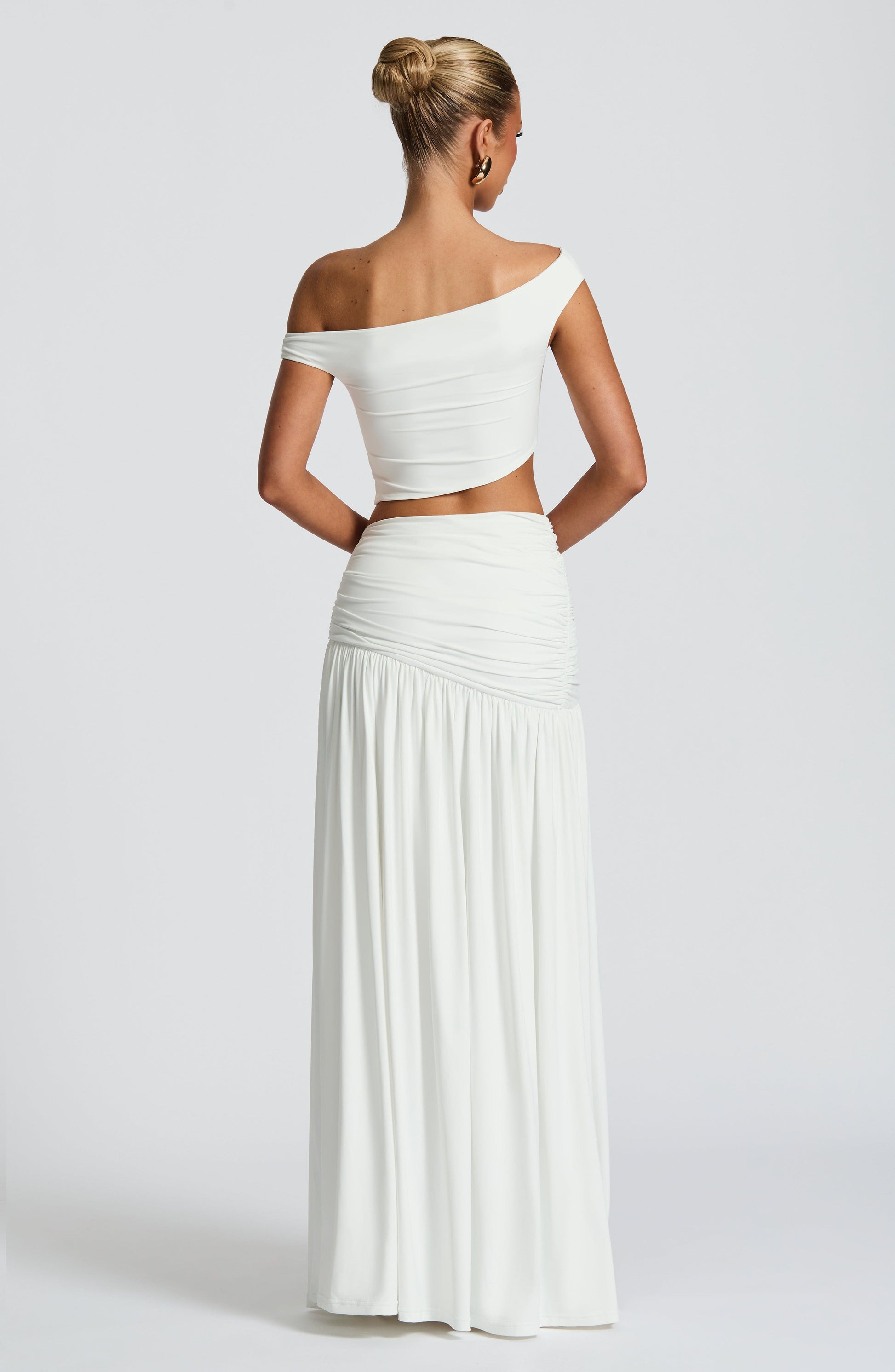 Saira Maxi Skirt - White - Seldom Seen Styles