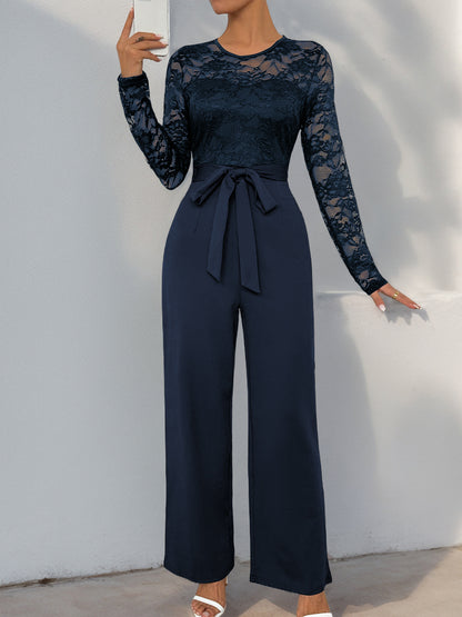 sexycherry Formal Jumpsuit for Women Dressy Wedding Guest Elegant Long Sleeve Long Straight Pants Cocktail Party Rompers - Seldom Seen Styles
