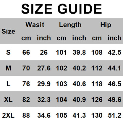 Female leisure trousers with wide legs and drawstring