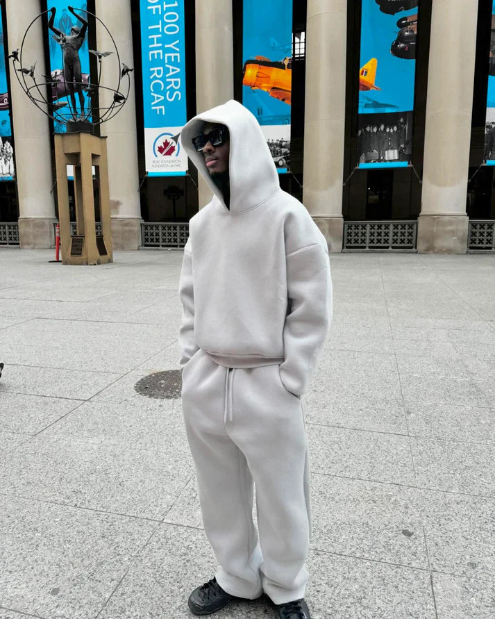 MINIMALIST TRACKSUIT - HOODIE + JOGGER - Seldom Seen Styles