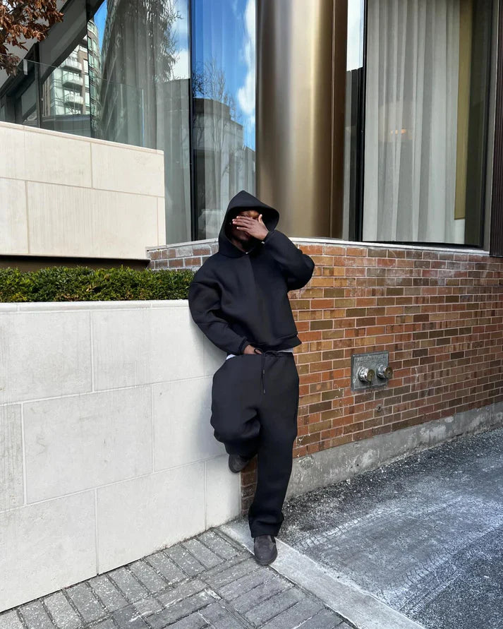 MINIMALIST TRACKSUIT - HOODIE + JOGGER - Seldom Seen Styles